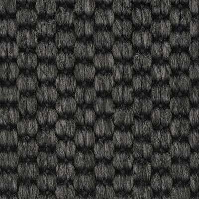 Teppichboden BODENMEISTER "Turania, Strukturschlinge - Uni Farben, Made in Netherlands", schwarz (anthrazit schwarz), B:400cm H:5,3mm L:700cm, Polypropylen, Teppiche, Wohnzimmer, Schlafzimmer, Kinderzimmer, Breite 400/500 cm Image