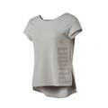 Puma Short Sleeve Round Neck Grey Womens Dancer T-Shirt 515121 04 - Size 12 UK