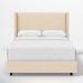 Joss & Main Hanson Low Profile Standard Bed Upholstered/Linen in Black | Queen | Wayfair BCA5DE825C4A4444B7AFDFFE924FA224