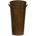 CWI Gifts *Rust & Black Finish Round French Pot