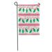 LADDKE Green Pattern Tree Lights Ugly Christmas Sweater Red Celebrate Craft Garden Flag Decorative Flag House Banner 12x18 inch
