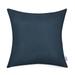 Sun Zero Sailor Solid Khaki 22 Outdoor Toss Pillow Indigo