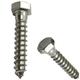 3/8 X 1.5 - 304 Grade Stainless Steel lag Screws Hex Head Fasteners Stainless Steel Screw. Use as Construction Wood Metal lag Screw mounting Screws Fasteners lag Bolts. Heavy Duty Screws. (50)