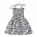 Tosmy Toddler Baby Girl Dress Dresses Casual Sleeveless Straps Cute Floral Princess Sundress Summer Clothes Outfits 12 Months 5 Years Kids Casual Dresses