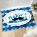 Happy Fathers Day Welcome Decorative Doormat Seasonal Winter Xmas Low-Profile Rug Switch Mat for Outdoor(A062 S)