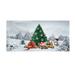 Christmas Outdoor Garage Door Tapestry Cloth Holiday Party Decoration Background Cloth Matching Hanging Cloth Multi Size Party Decorations for Girls 11th Birthday