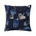 YFYANG Linen Pillow Cases (Without Pillow Insert) Dream Sea Creature Jellyfish Pattern Decorative Throw Square Pillow Cover with Pockets for Bedroom Sofa Car Cushion Cover 20 x20