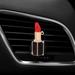 FU-kuuka Lipstick Car Decoration Interior Air Freshener Auto Outlet Perfume Clip Car Scent Diffuser Bling Car Accessories Girls Gifts(Red2)