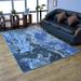 Get My Rugs 8 x 10 ft. Hand Knotted Bamboo Silk & Wool Abstract Rectangle Area Rug Multi Color