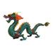 greenhome High Simulated Dragon Model Figurine Legend Decorative Chinese Dragon Figurines Decor for Ornament