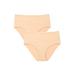 Plus Size Women's Everyday Smoothing Brief by Comfort Choice in Nude (Size 15)