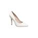Women's White Mountain Sierra Pump by French Connection in White (Size 8 1/2 M)