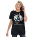 Plus Size Women's Disney Nightmare Before Christmas by Disney in Black Nightmare Before Christmas (Size 1X)