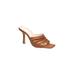 Women's Luanda Heeled Mule by Halston in Nude (Size 6 M)