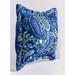 BH Studio Reversible Quilted Shams by BH Studio in Navy Paisley (Size KING)
