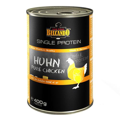 12x 400g Single Protein Huhn Belcando Hundefutter nass