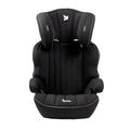 Apramo Child Car Seat, Ostara Fix Auto Eco High Back Child Car Booster Seat Group 2/3 (15-36 kg, 3 to 12 Years Approx.) with ISOFIX, Black Platinum