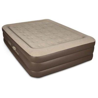 Coleman SupportRest Double High Airbed w/Pump Queen Beige 2000038047