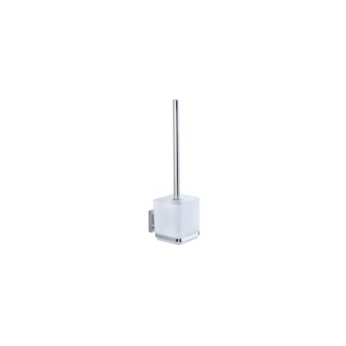 WENKO Vacuum-Loc® WC-Garnitur Quadro Edelstahl