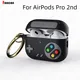 Juste de luxe pour Airpods Pro 2 console de jeu rétro 3D étui de protection pour écouteurs