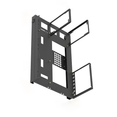 Banc de Test Mini ATX MATX ITX PC Cadre Ouvert Boîtier DIY Portable Vertical pour Fouille de