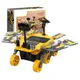 Kit de robot solaire pour enfants jouet robot moteur d'entraînement Grain Rover assemblé kits