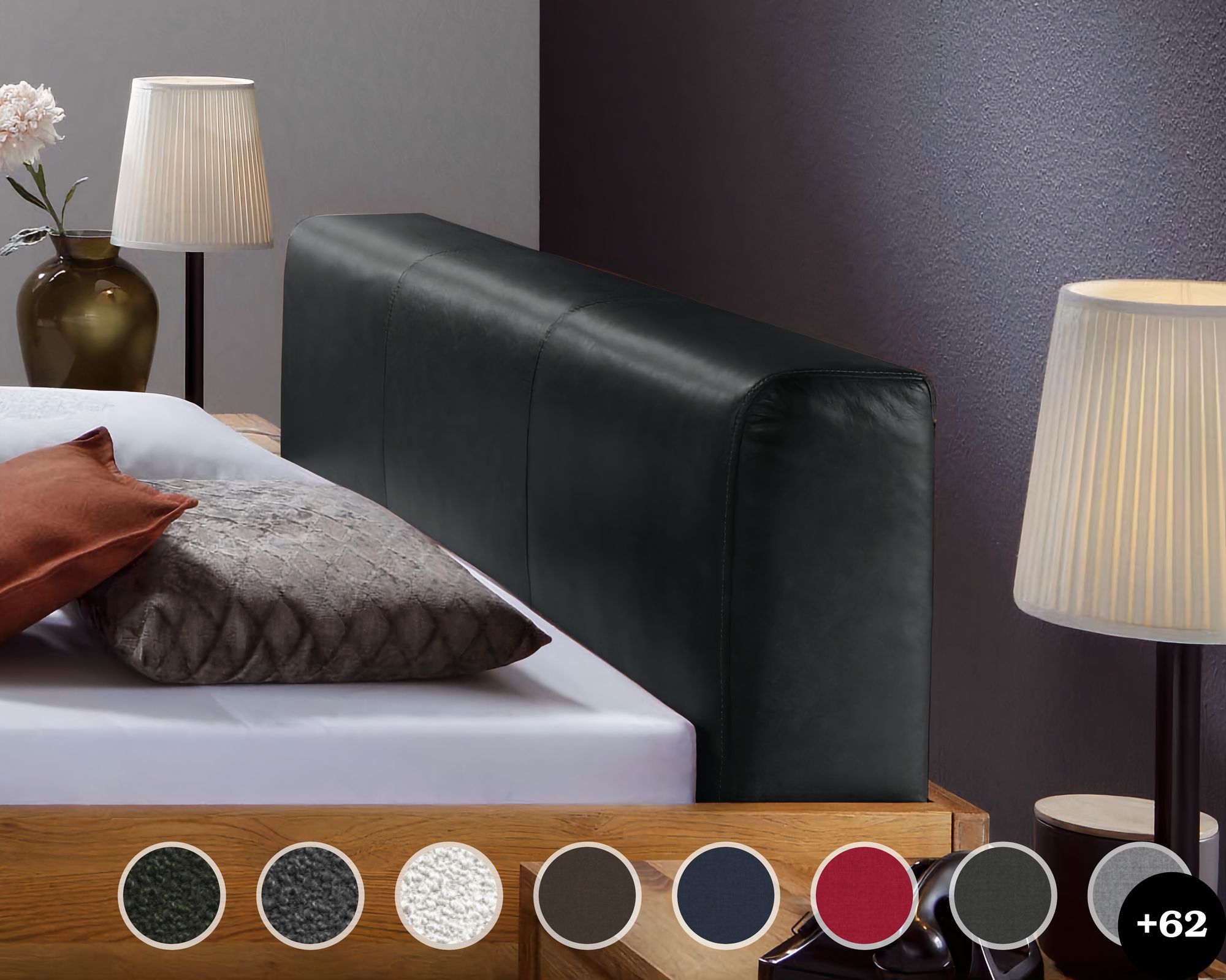 Hasena Kopfteil Ceneri 200 cm / PK3 Cyclo 730 cream Image