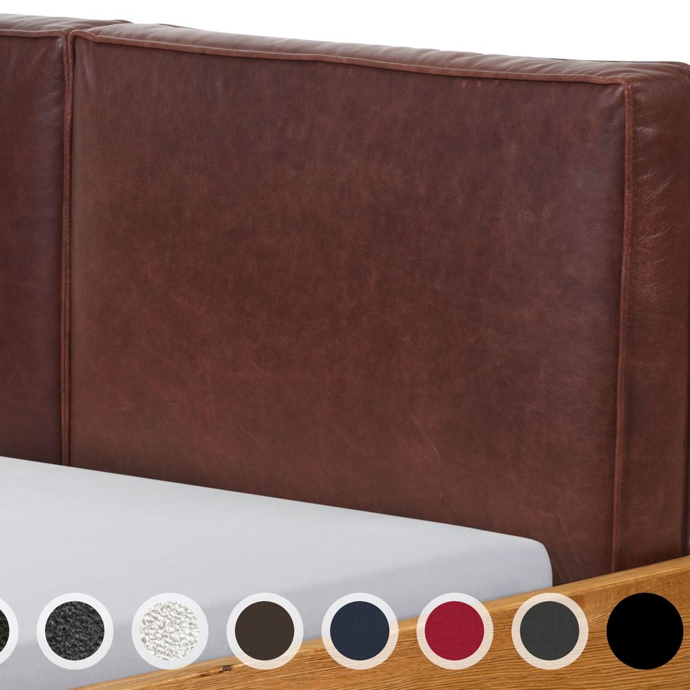 Hasena Wood-Line Kopfteil Cena 200 cm / PK3 Buffalo 722 espresso Image