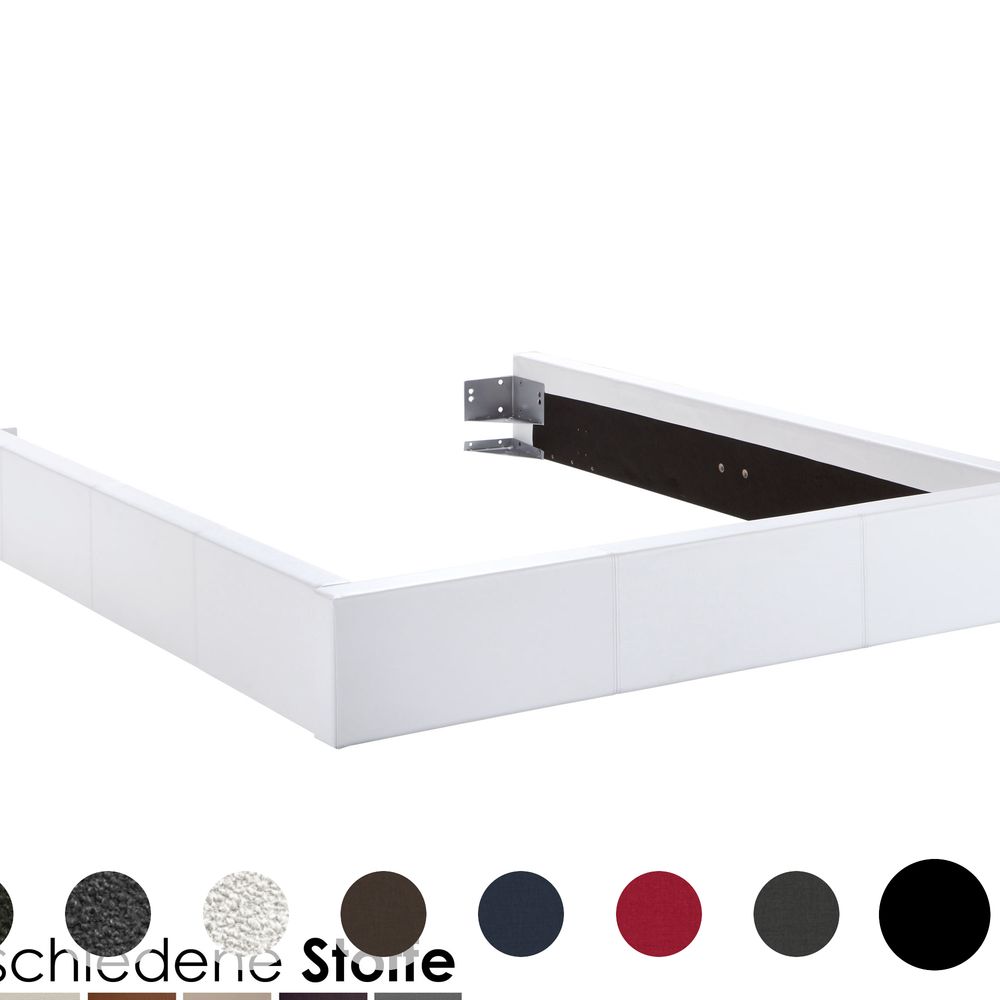 Hasena Dream-Line Bettrahmen Lungo 28/3S 160x200 cm / PK3 Capo 761 grey Image