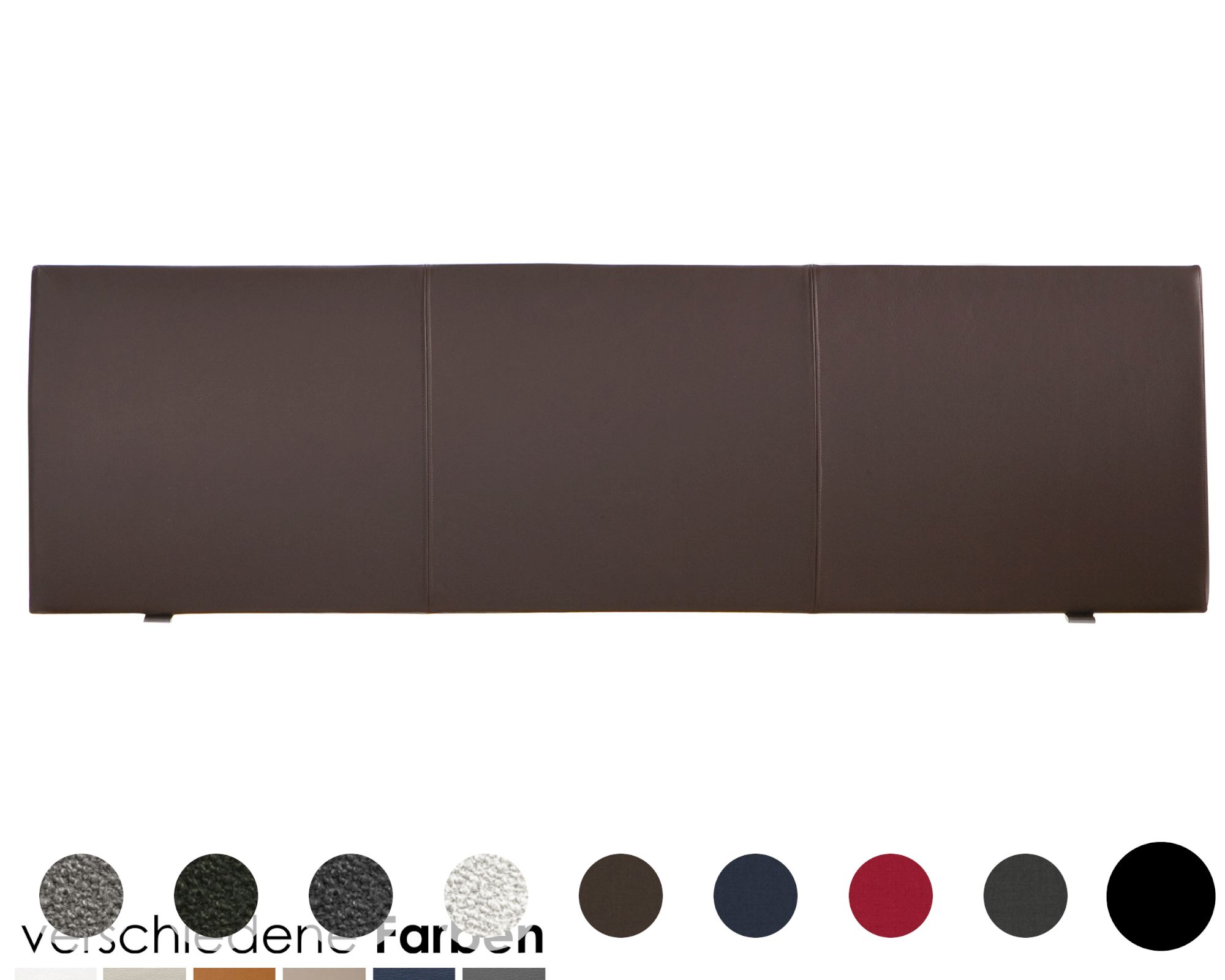 Hasena Dream-Line Kopfteil Ripo 160 cm / PK3 Capo 760 anthrazit Image