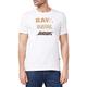 G-STAR RAW Herren Triple RAW T-Shirt, Weiß (white D22379-336-110), S