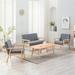 Coffee Table Loveseat and 2 Chair Set