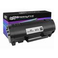SPEEDYINKS Compatible Toner Cartridge Replacement for Lexmark 601 60F1000 (Black)