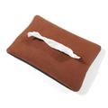 Car Tissue Box|Simple Design PU Leather Tissue Cover|Decorative Napkin Holder Paper Holder Boxes Car Accessories for Car Bathroom Home