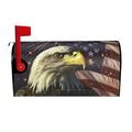 PHELIKA American Eagle Flag And Fireworks 03 Magnetic Mailbox Covers Standard Size 25.5 H x 21 W