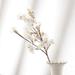 Cherry Blossom Flowers Silk Flowers Artificial Flowers 4Pcs Cherry Blossom Stems Faux Flowers for Wedding Home Japanese Decor No Vase