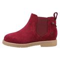 Hush Puppies Mini Maddy Fashion Boot, Burgundy, 2 UK