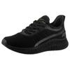 Slip-On Sneaker SKECHERS "BOBS GEO-", Damen, Gr. 38, schwarz (schwarz, uni), Textil, sportlich, Schuhe, Freizeitschuh in veganer Verarbeitung