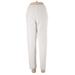 Garfield & Marks Casual Pants - High Rise Straight Leg Boyfriend: White Bottoms - Women's Size 12