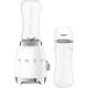 Smeg 50's Retro PBF01WHUK Blender & Smoothie Maker - White, White