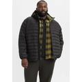 Steppjacke LEVI'S PLUS "BIG PIERCE PCKBL" Gr. 4XL, schwarz (jet black) Herren Jacken Steppjacken