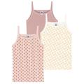 Petit Bateau - Unterhemd Fleur 3Er Pack In Bunt, Gr.146/152