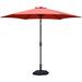 Arlmont & Co. Caidenlee Outdoor Patio Umbrella Outdoor Table Umbrella w/ Push Button Tilt & Crank, Market Umbrella | 90 H x 90 W x 90 D in | Wayfair