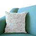 "Chenille Home" Fabric Pillow (18-in x 18-in)