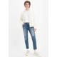 Boyfriend-Jeans LEVI'S "MID RISE BOYFRIEND" Gr. 30, Länge 30, blau (shadow of a doubt) Damen Jeans Boyfriend