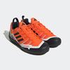 Wanderschuh ADIDAS TERREX "TERREX SWIFT SOLO 2.0", Gr. 43, orange (impact orange, core schwarz, crystal weiß), Textil, Synthetik, sportlich, Schuhe