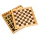 GoKi 56953 Chess, Draughts and Nine Men's Morris Game Set, Mixed