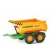 Rolly S2612226 Giant Half-Pipe Joskin Twin Axle Trailer, Yellow, 89 cm × 43 cm × 49 cm