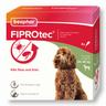 beaphar FIPROtec® | Large 20-40kg | Flea & Tick Spot-On For Dogs | 4 Pipettes