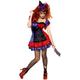 Fancy Dress Halloween Costume - Cirque Sinister - Bo Bo The Clown - Medium - 12 / 14